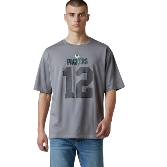 NFL Other - Green Bay Packers NFL TX3 Cool Gray Aaron Rodgers #12 Jersey XL